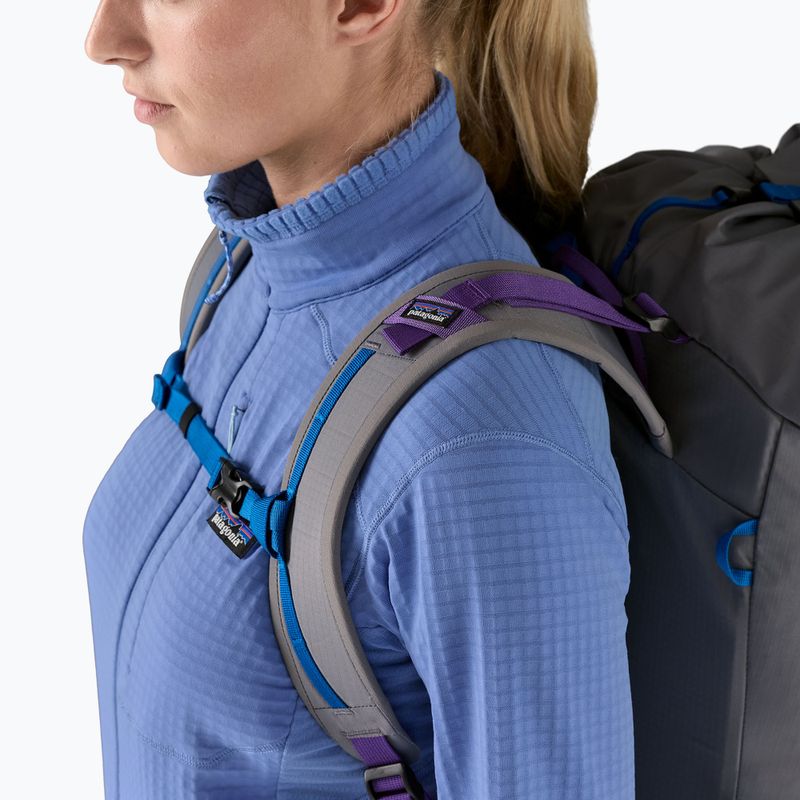 Giacca softshell da donna Patagonia R1 Hybrid blu abbondante 16