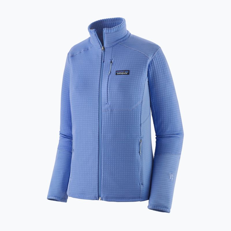 Giacca softshell da donna Patagonia R1 Hybrid blu abbondante 19