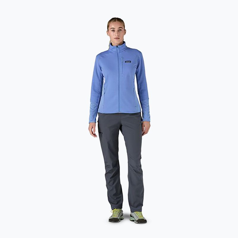 Giacca softshell da donna Patagonia R1 Hybrid blu abbondante 2