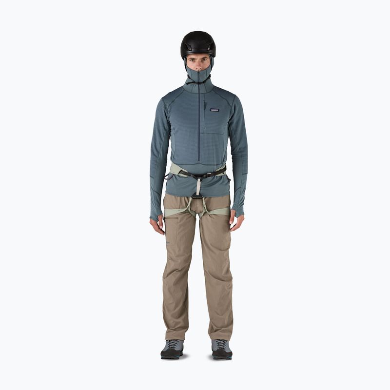 Patagonia R1 Hybrid Pullover Softshell Uomo Giacca blu utility 2