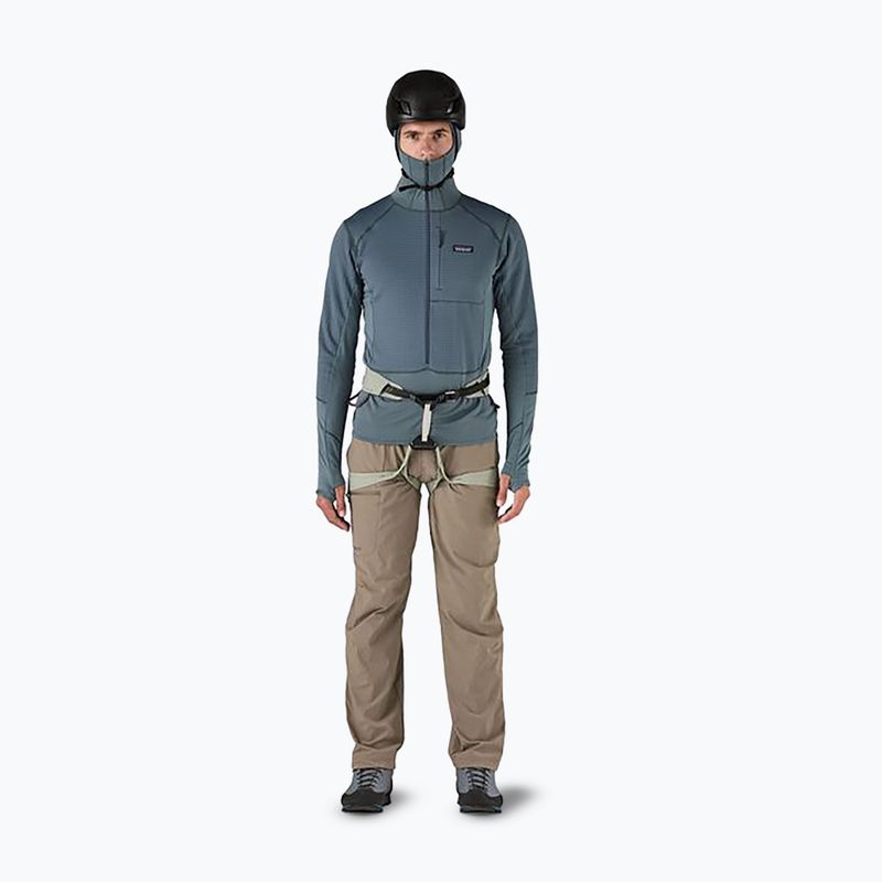 Patagonia R1 Hybrid Pullover Softshell Uomo Giacca blu utility 2