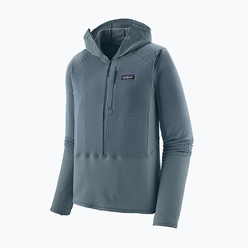 Patagonia R1 Hybrid Pullover Softshell Uomo Giacca blu utility 8