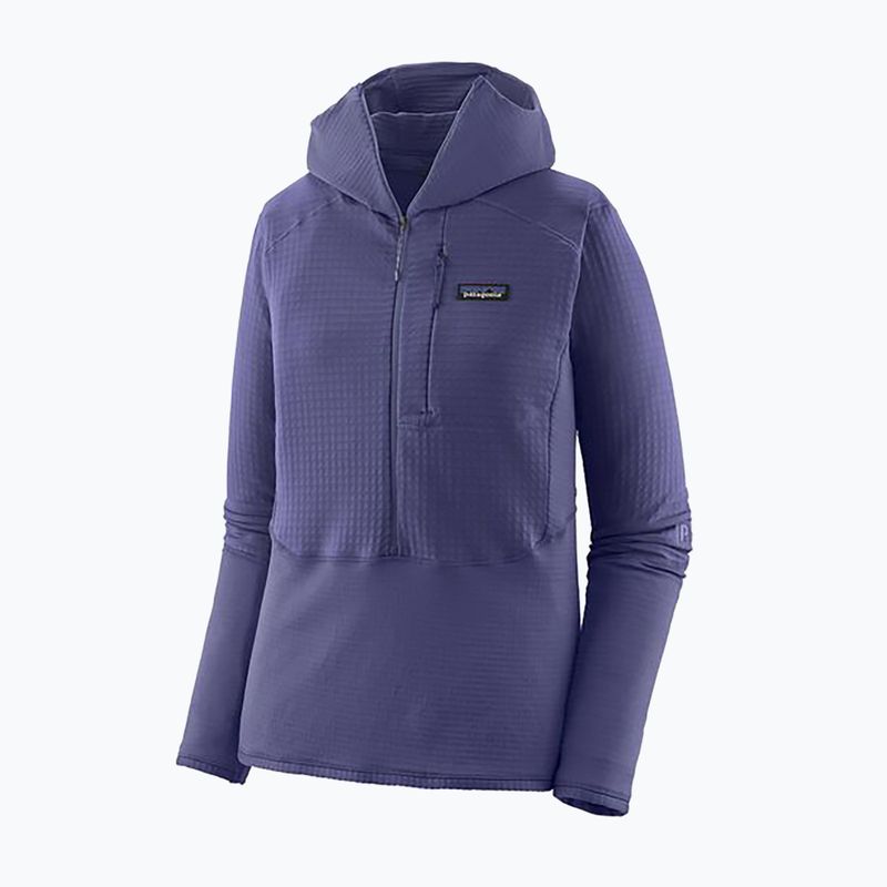 Giacca softshell da donna Patagonia R1 Hybrid Pullover Hoody solstice purple 3