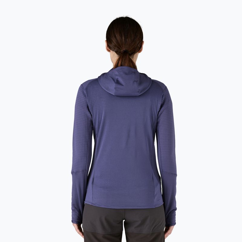 Giacca softshell da donna Patagonia R1 Hybrid Pullover Hoody solstice purple 2