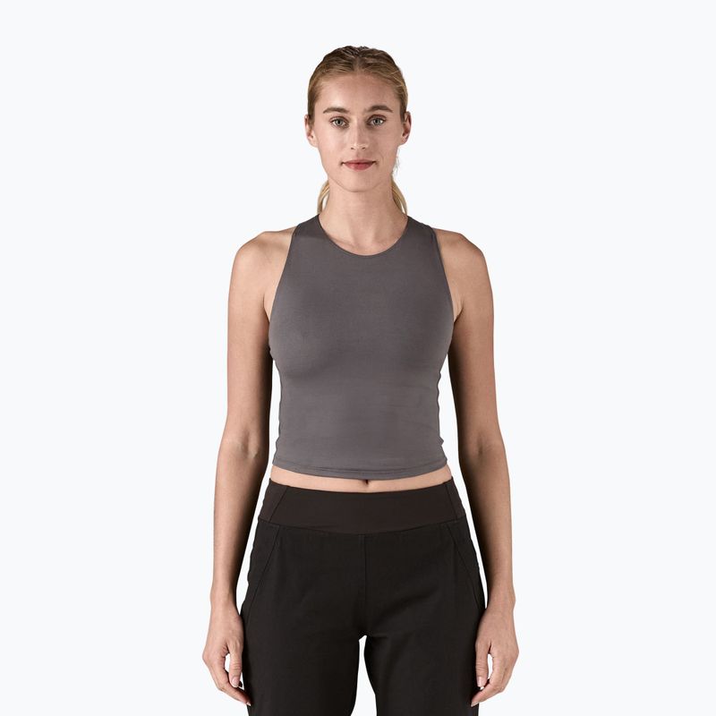 Maglietta donna Patagonia Reversible Tank wetland blue trekking 4