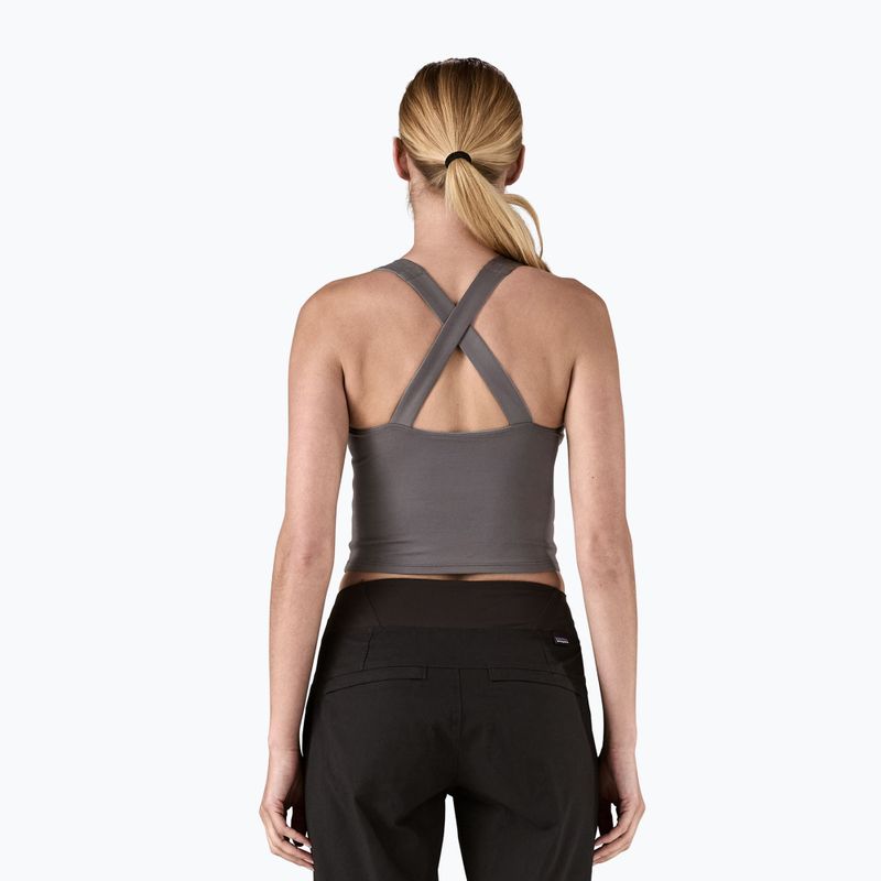 Maglietta donna Patagonia Reversible Tank wetland blue trekking 5