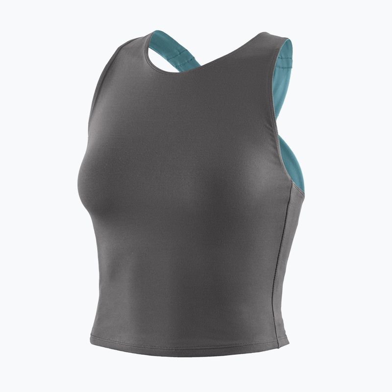 Maglietta donna Patagonia Reversible Tank wetland blue trekking 7