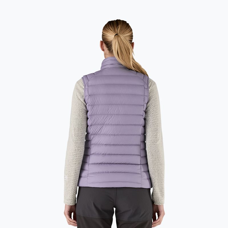 Maglione da donna Patagonia Down in cemento viola 4