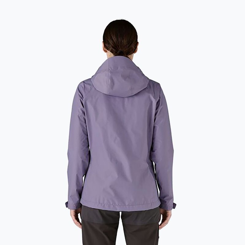 Giacca antipioggia Patagonia Torrentshell 3L da donna, colore viola concreto 2
