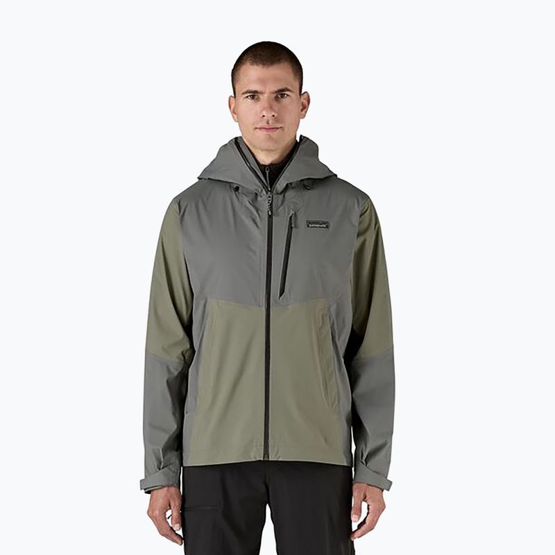 Giacca Patagonia Granite Crest Rain da uomo River Rock Green