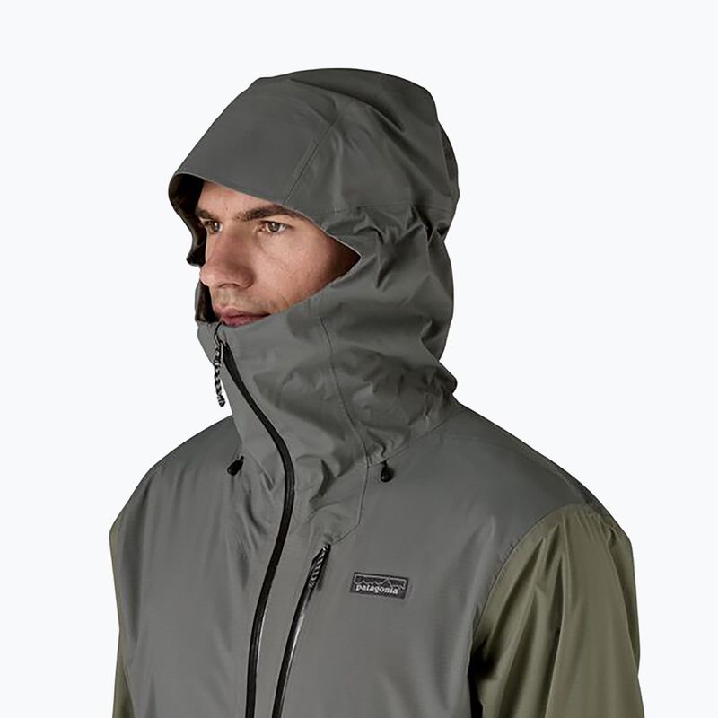Giacca Patagonia Granite Crest Rain da uomo River Rock Green 4