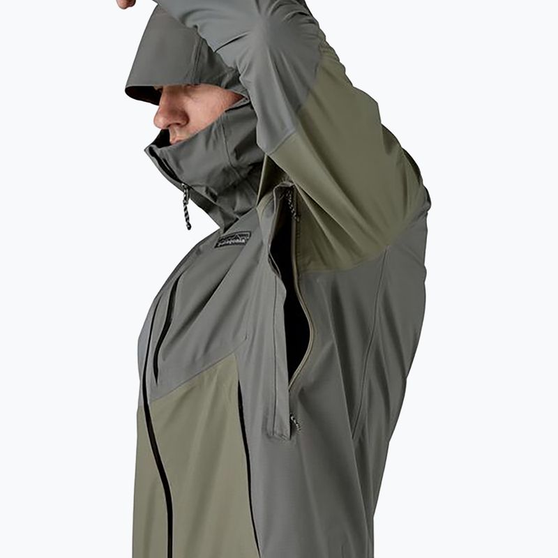 Giacca Patagonia Granite Crest Rain da uomo River Rock Green 5