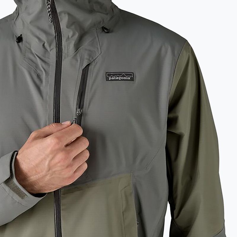 Giacca Patagonia Granite Crest Rain da uomo River Rock Green 7