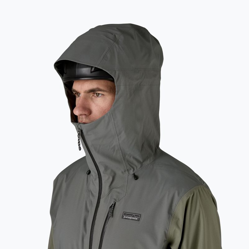Giacca Patagonia Granite Crest Rain da uomo River Rock Green 4