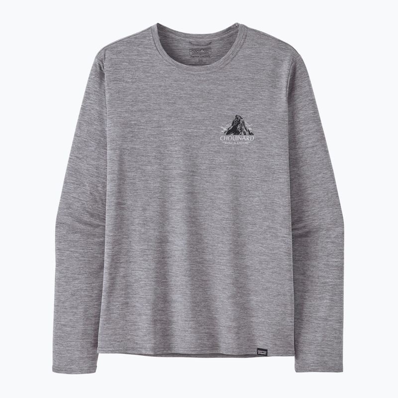 Uomo Patagonia Cap Cool Daily Graphic Lands chouinard crest/feather grey longsleeve 4