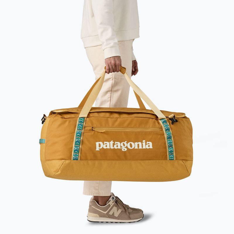Patagonia Black Hole Duffel borsa da viaggio 70 l pufferfish oro 4