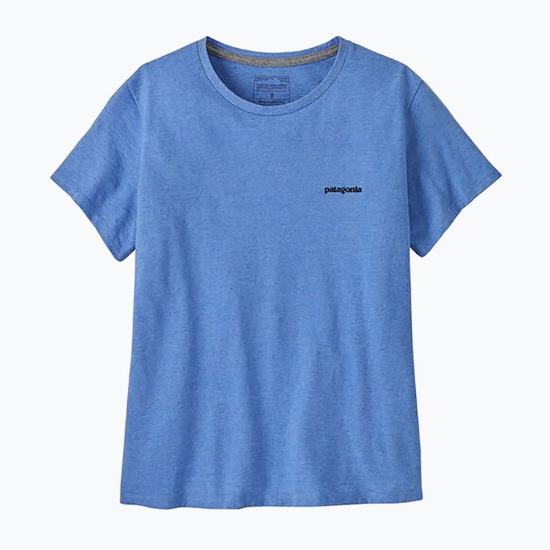 Patagonia P-6 Logo Responsabili-Tee donna blu abbondante 3
