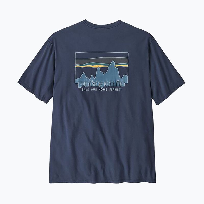 Maglietta Patagonia da uomo '73 Skyline Organic new navy 2