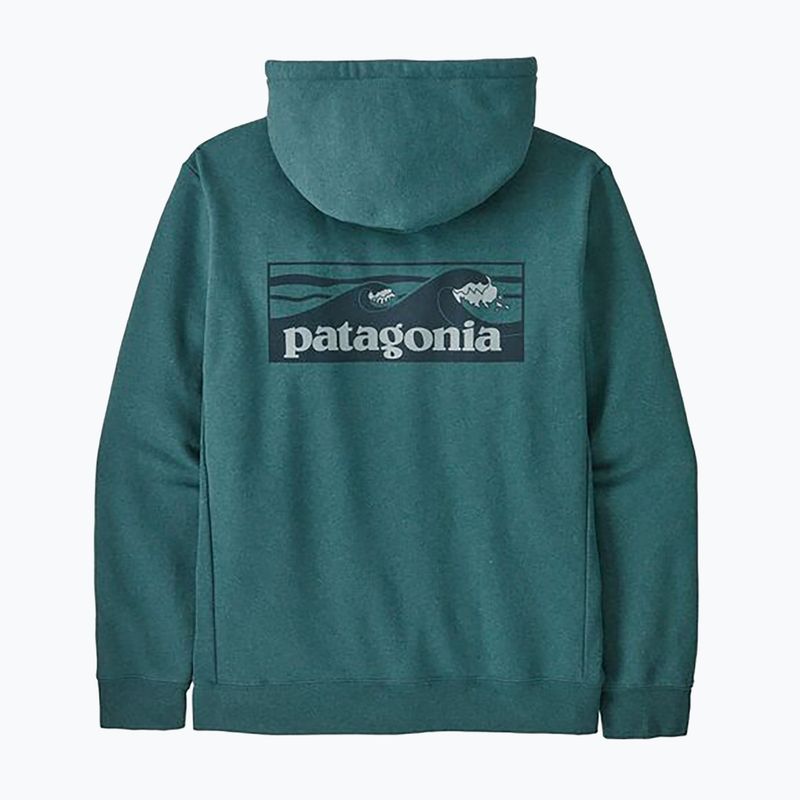Felpa Patagonia Boardshort Logo Uprisal Hoody wetland blu 4