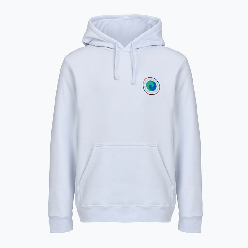 Felpa con cappuccio Patagonia Unity Fitz Uprisal da uomo, bianco 3