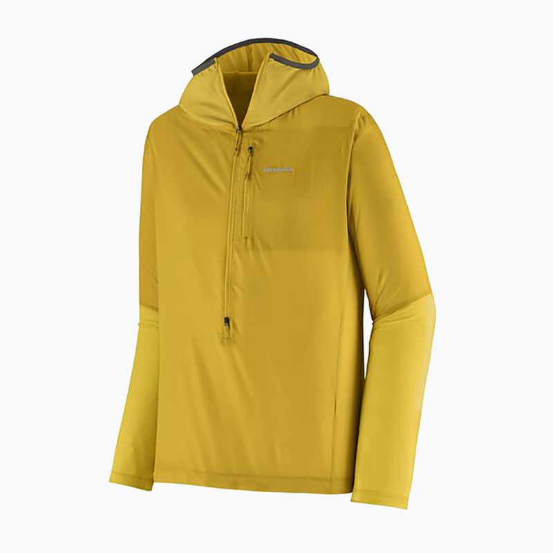 Felpa da trekking Patagonia Airshed Pro Pullover da uomo, colore verde 3