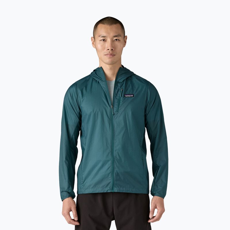Giacca a vento da uomo Patagonia Houdini wetland blu