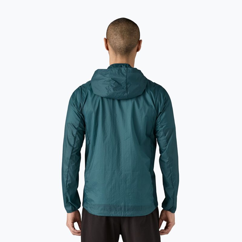Giacca a vento da uomo Patagonia Houdini wetland blu 2