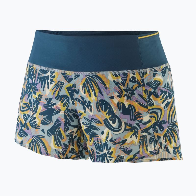 Pantaloncini da donna Patagonia Strider Pro 3 1/2" blu botanico selvatico/termico 3