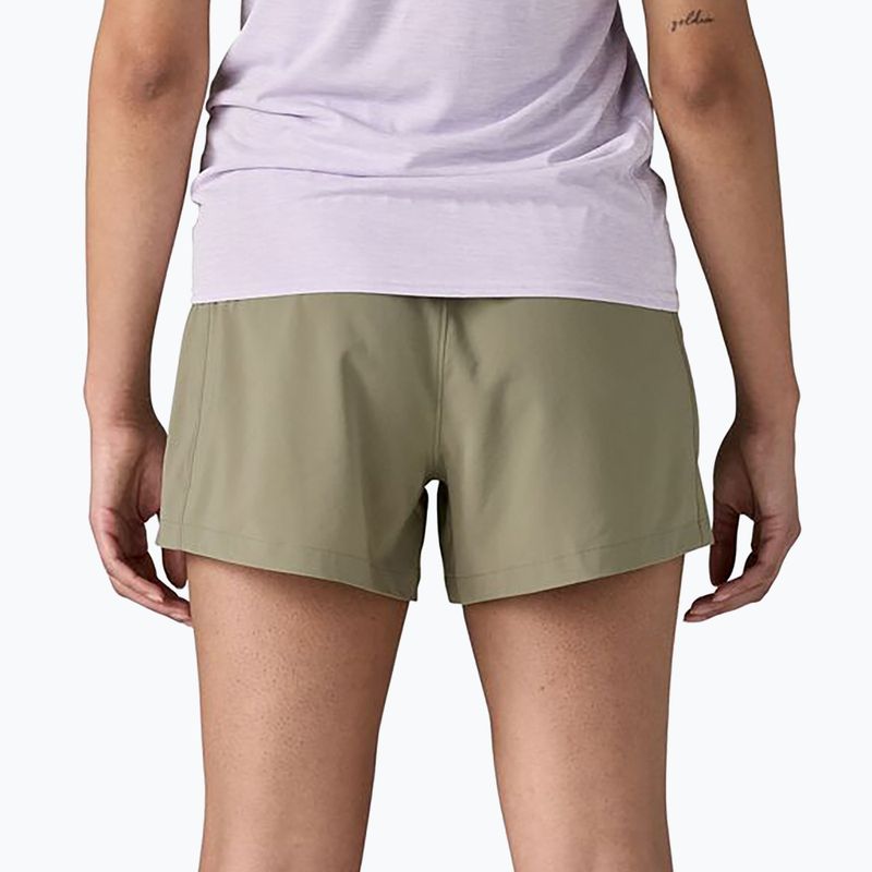 Pantaloncini Patagonia da donna Terrebonne river rock green 2