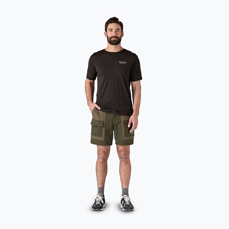 Pantaloncini da uomo Patagonia Outdoor Everyday 6" verde ago di pino 2
