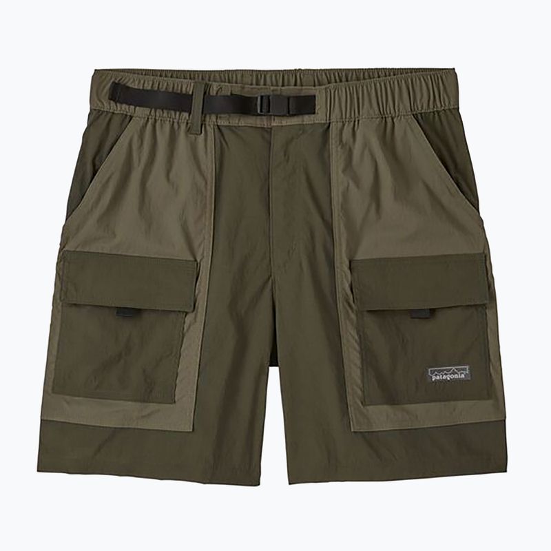 Pantaloncini da uomo Patagonia Outdoor Everyday 6" verde ago di pino 4