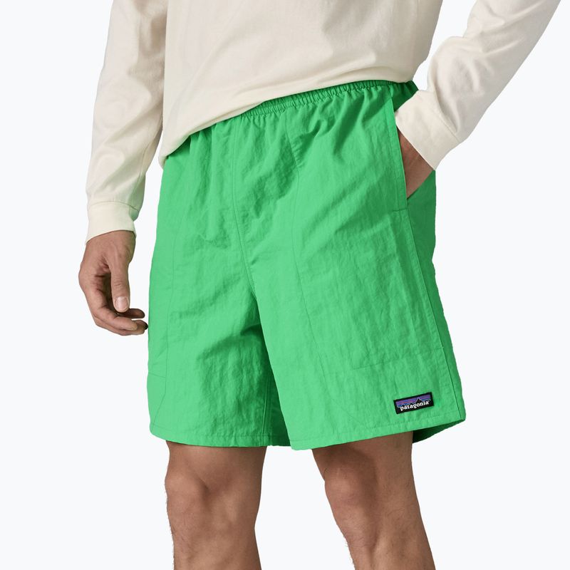 Pantaloncini da uomo Patagonia Baggies Longs 7" verde aloe 2