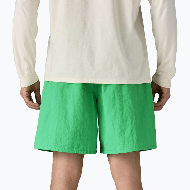 Pantaloncini da uomo Patagonia Baggies Longs 7" verde aloe 4