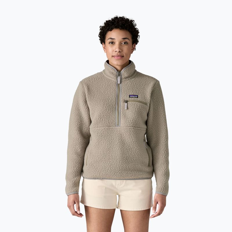 Felpa Patagonia Retro Pile donna in pile Marsupial river rock verde