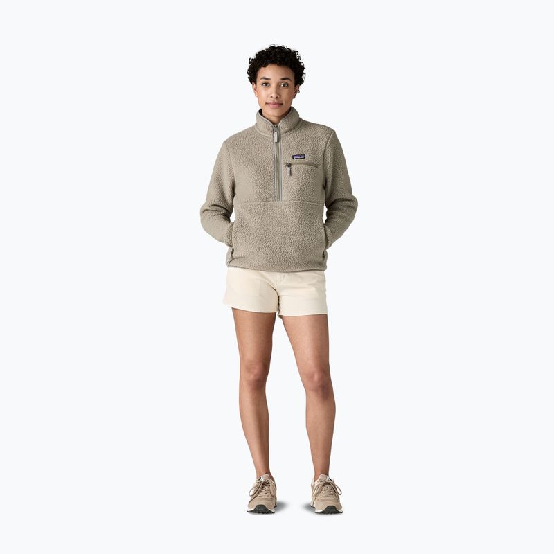 Felpa Patagonia Retro Pile donna in pile Marsupial river rock verde 2