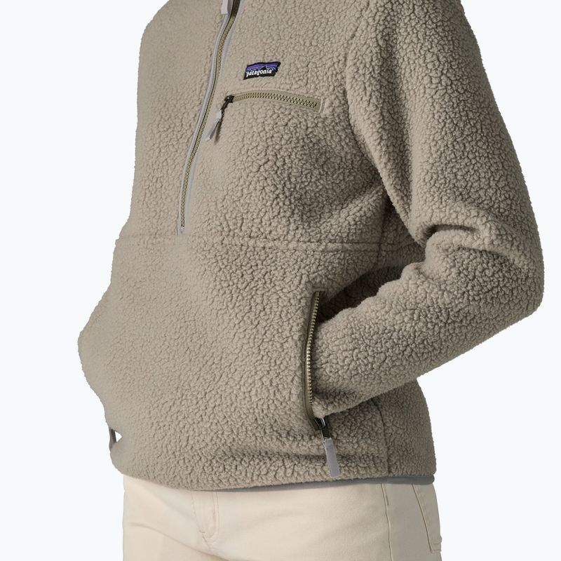 Felpa Patagonia Retro Pile donna in pile Marsupial river rock verde 4