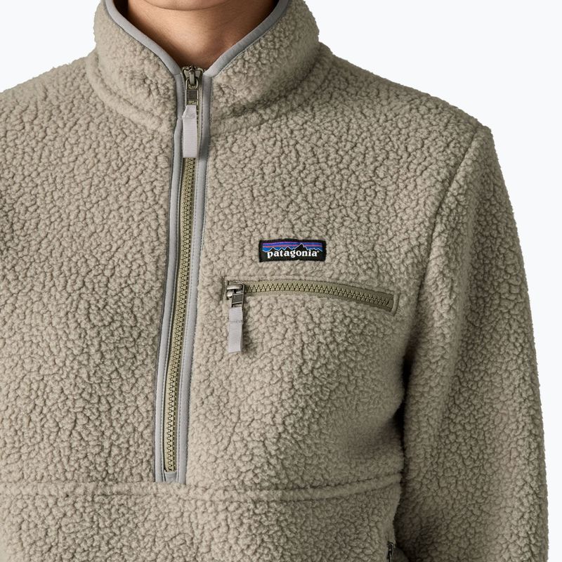 Felpa Patagonia Retro Pile donna in pile Marsupial river rock verde 5