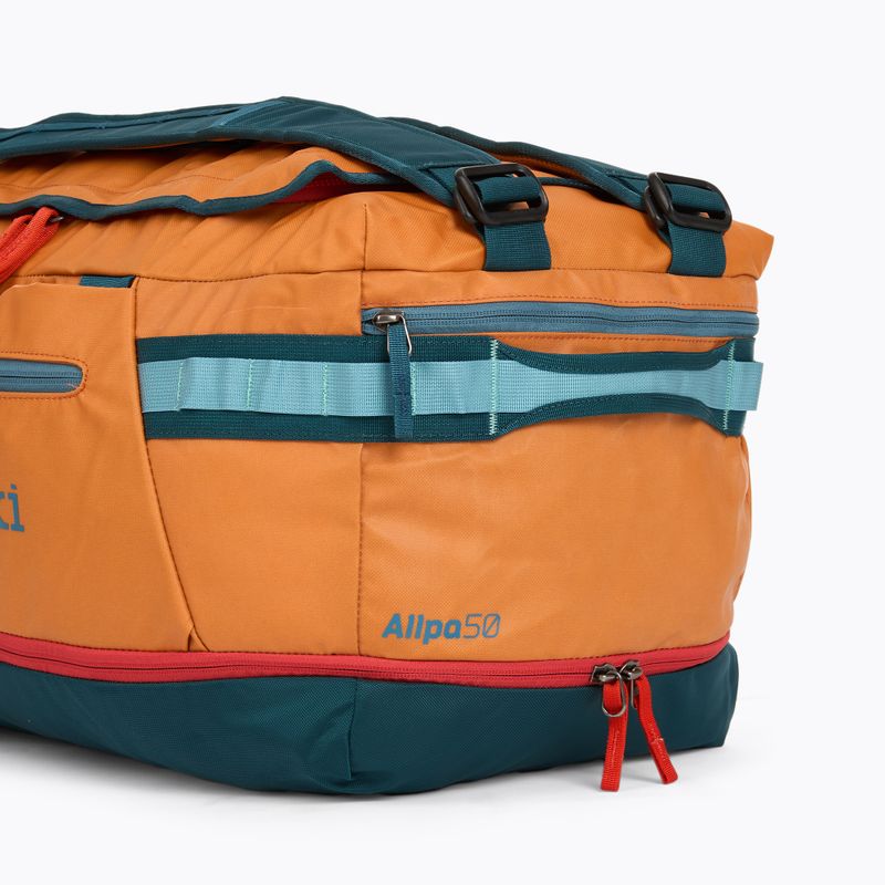 Cotopaxi Allpa Duffel Bag 50 l tamarindo/abyss borsa da viaggio 4