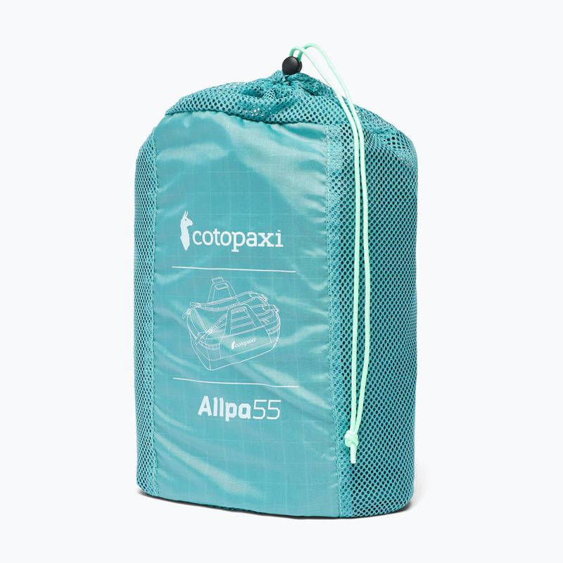 Cotopaxi Allpa Duffel 55 l abete blu/abisso borsa da viaggio 7