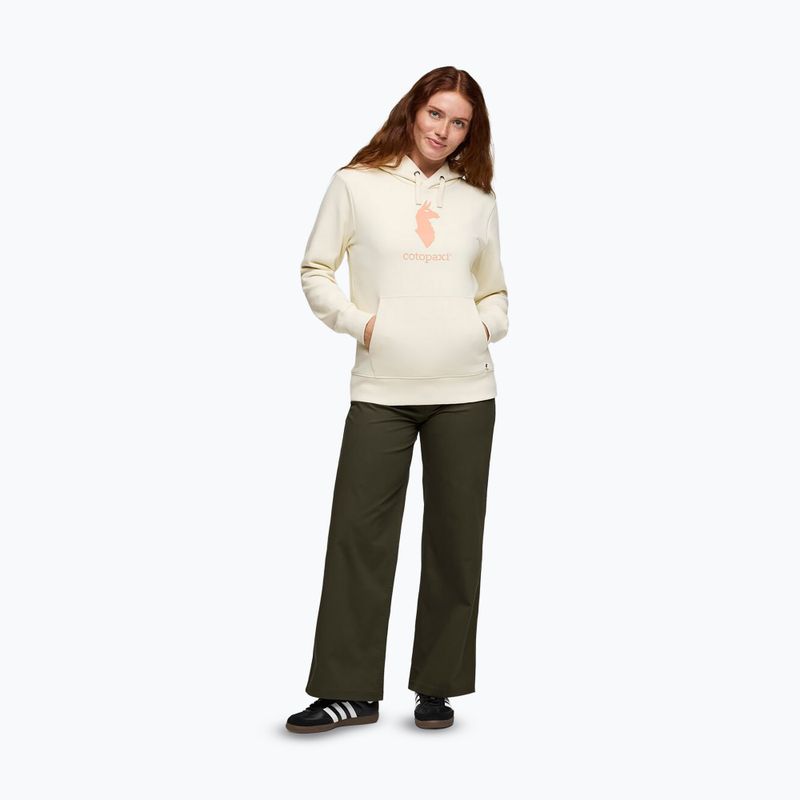 Felpa con cappuccio da donna Cotopaxi Llama Pullover bone 2