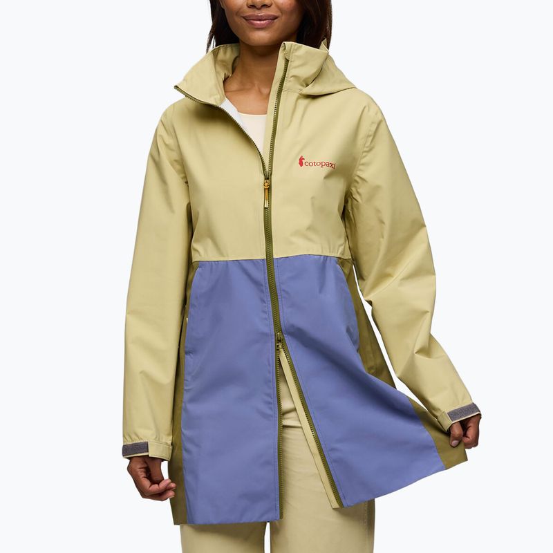 Giacca antipioggia Cotopaxi Cielo Rain Trench da donna, color grano/fumo 5
