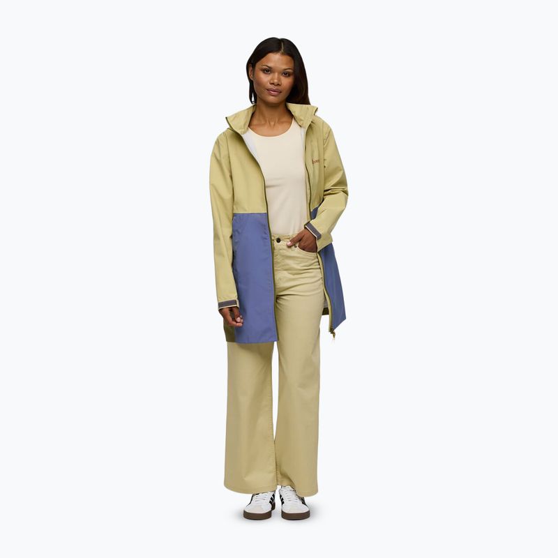 Giacca antipioggia Cotopaxi Cielo Rain Trench da donna, color grano/fumo 7