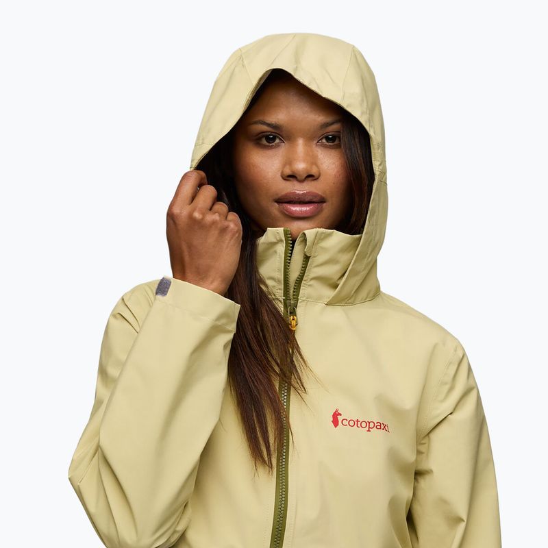 Giacca antipioggia Cotopaxi Cielo Rain Trench da donna, color grano/fumo 8