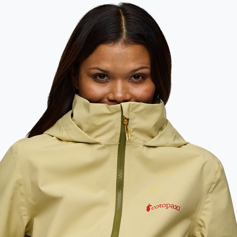 Giacca antipioggia Cotopaxi Cielo Rain Trench da donna, color grano/fumo 9