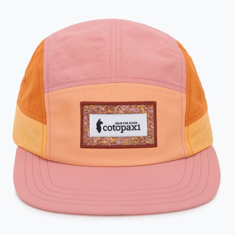 Cappello da baseball Cotopaxi Altitude Tech 5-Panel albicocca/rosa 2