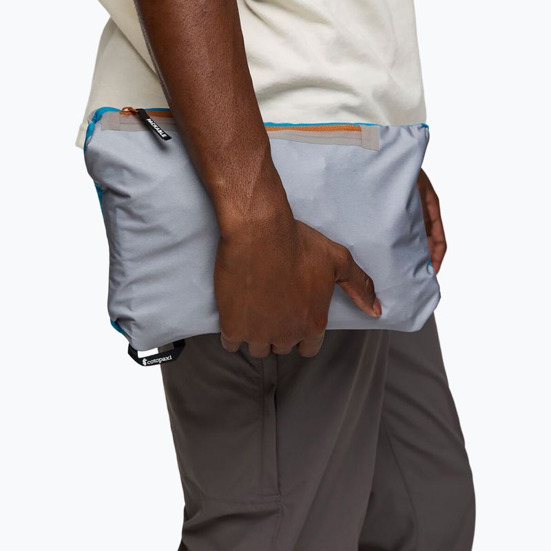 Giacca antipioggia da uomo Cotopaxi Impermeo 3L Hooded Shell sienna/lake 15