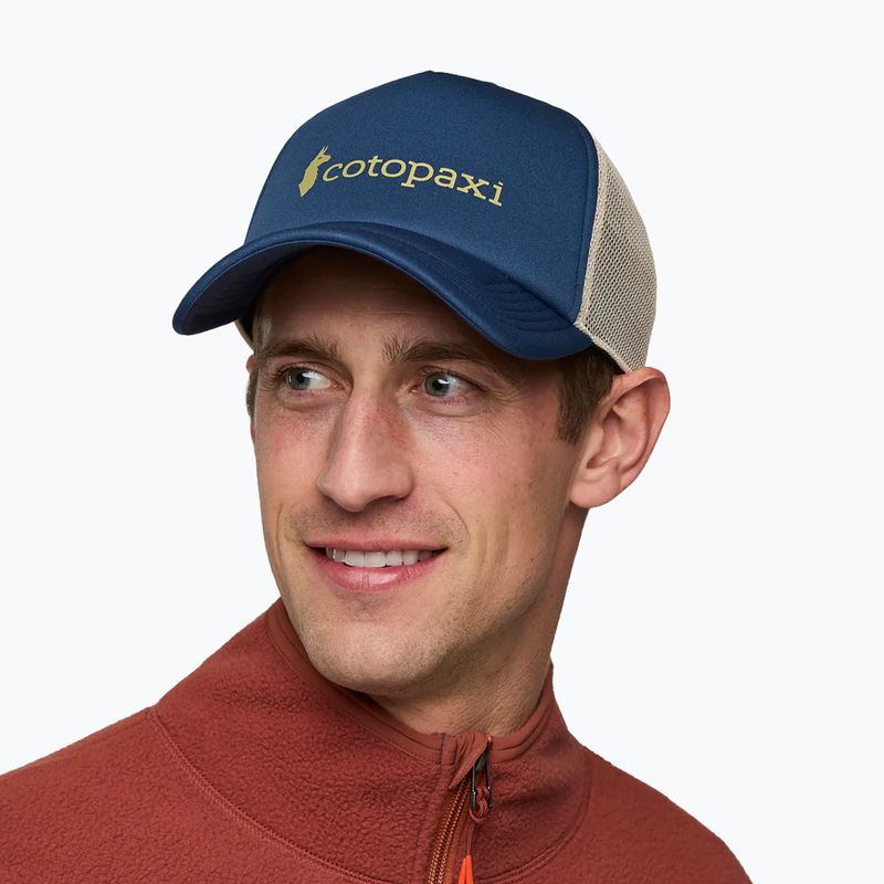Cappellino con visiera Cotopaxi Vintage Trucker deep sea 3