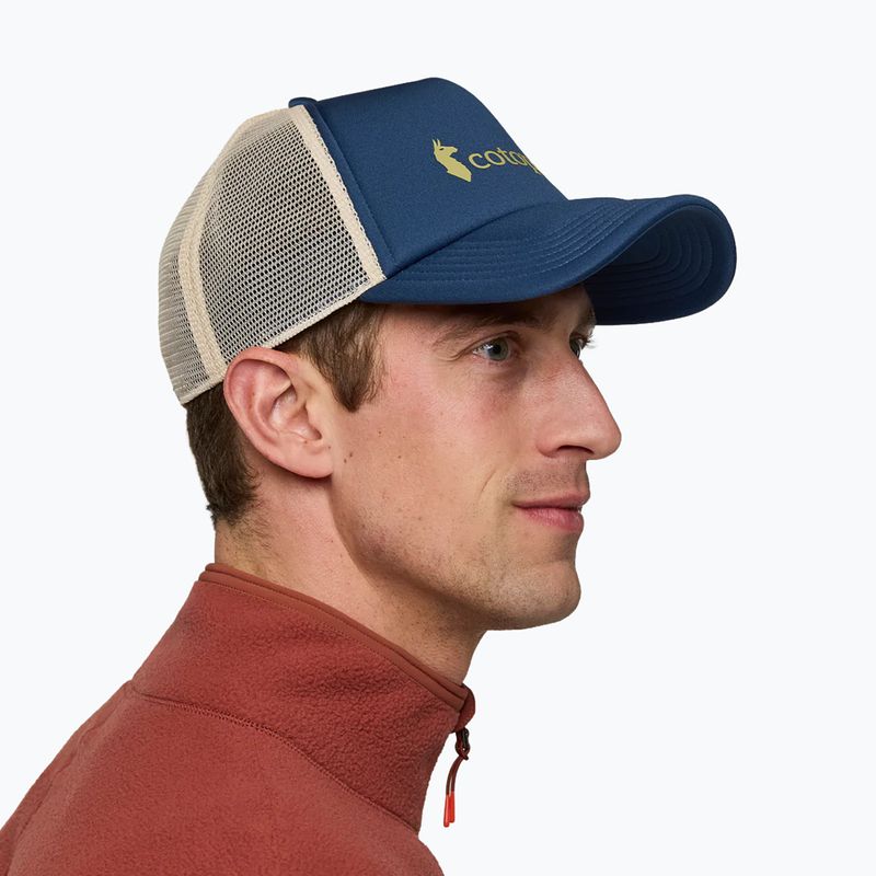 Cappellino con visiera Cotopaxi Vintage Trucker deep sea 4