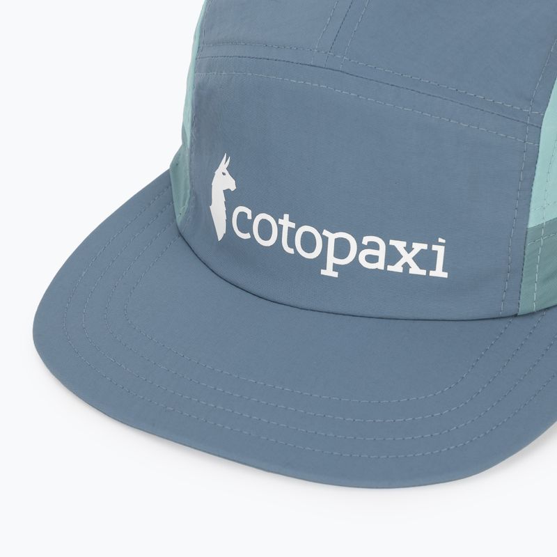 Cappellino con visiera Cotopaxi Tech 5 Panel steel blue 3