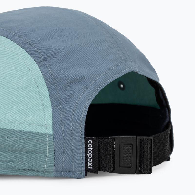 Cappellino con visiera Cotopaxi Tech 5 Panel steel blue 4